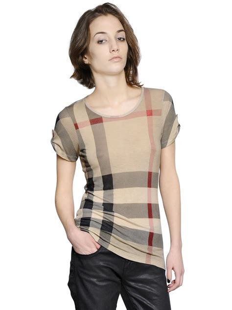 burberry t shirt women|burberry women's shirts on sale.